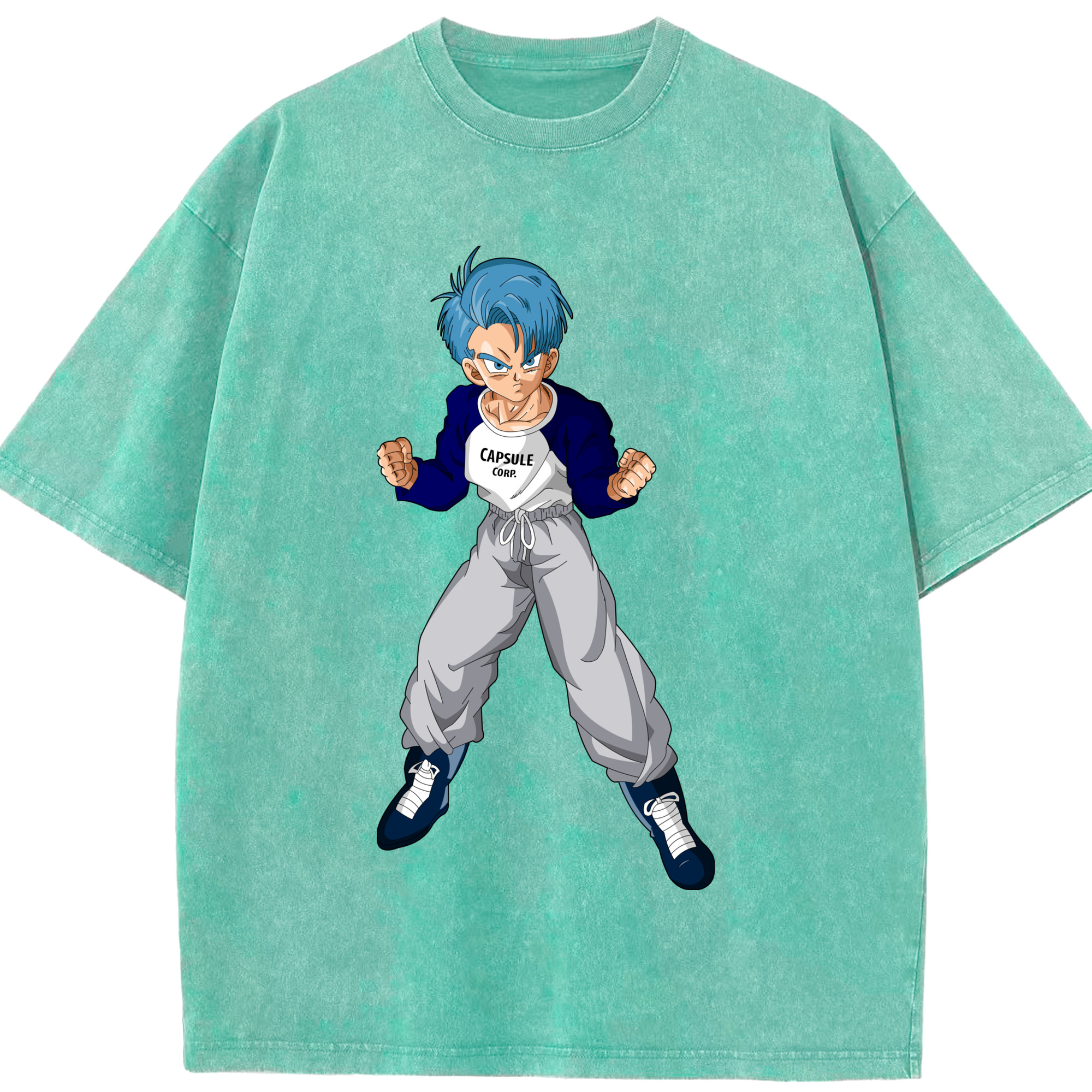 （画像用） ドラゴンボール DRAGON BALL 綿100% ヴィンテージ風 半袖Tシャツ（フロントプリント）